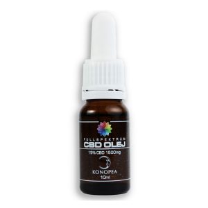 15% CBD olej Full Spectrum 10ml CBD KVAPKY - KONOPEA