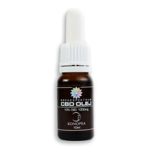 10% CBD Broadspektrum 10ml CBD KVAPKY - KONOPEA