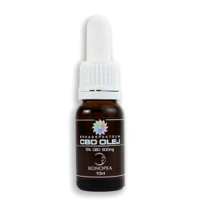 5% CBD Broadspektrum 10ml CBD KVAPKY - KONOPEA 2