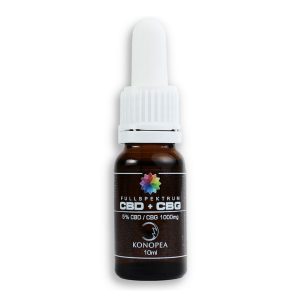 5% CBD + CBG Fullspektrum 10ml CBD KVAPKY - KONOPEA