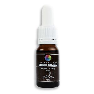 5% CBD Fullspektrum 10ml CBD KVAPKY - KONOPEA