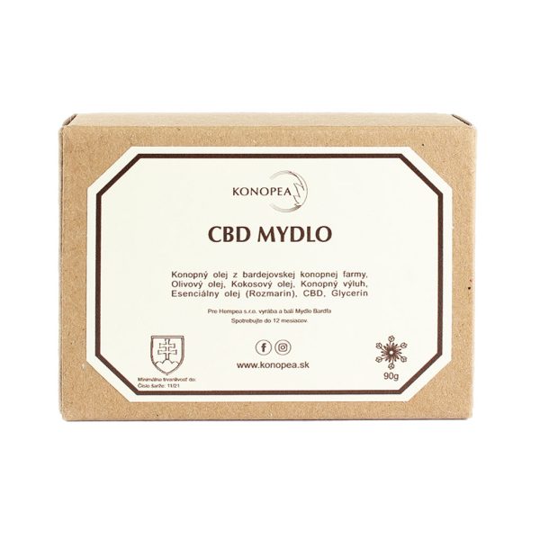 CBD Mydlo (90g) KONOPNÁ KOZMETIKA - KONOPEA 2