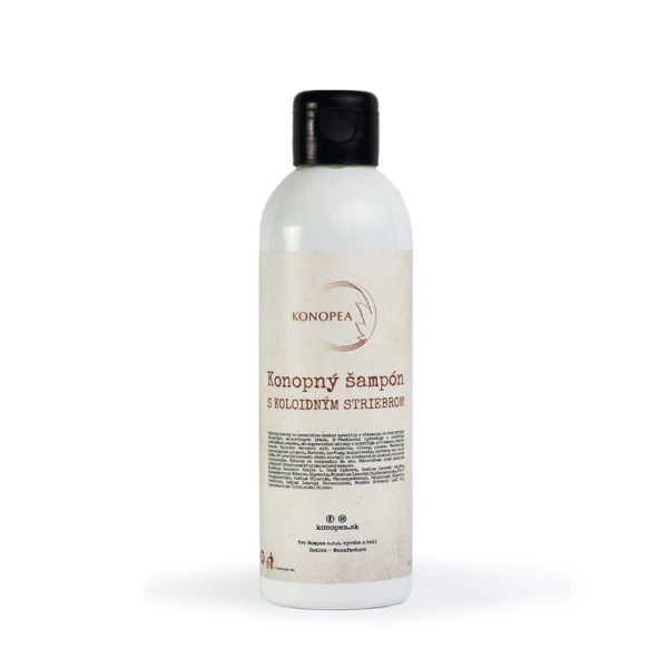 Konopný šampón s koloidným striebrom 200 ml KONOPNÁ KOZMETIKA - KONOPEA 2